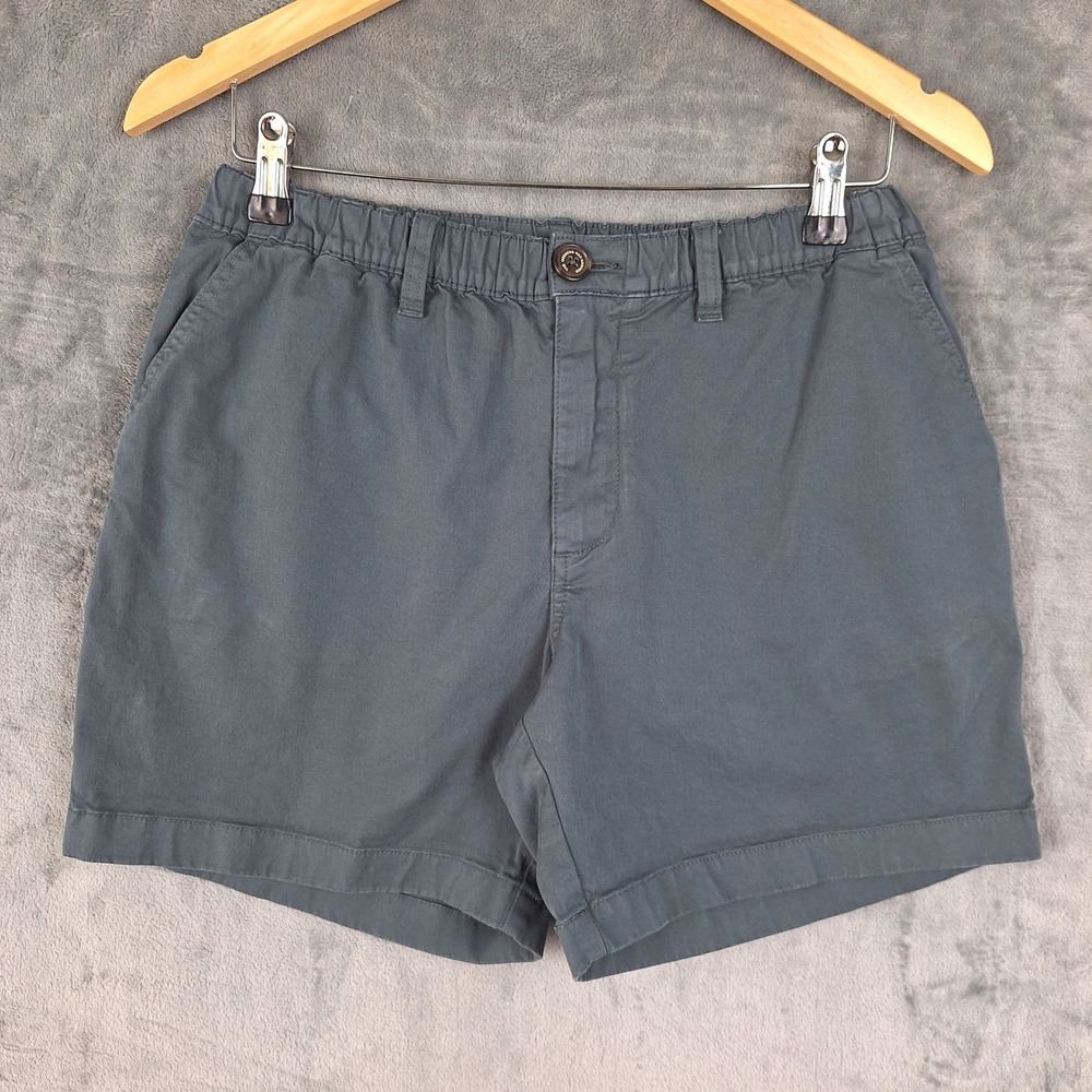 Chubbies Shorts Mens Small 6" Khakinators Chino Preppy Frat Casual Gray Stretch
